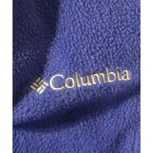 Columbia Cozy Zip UP Women's Purple Fleece Jacket Size Small - Picture 6 of 7